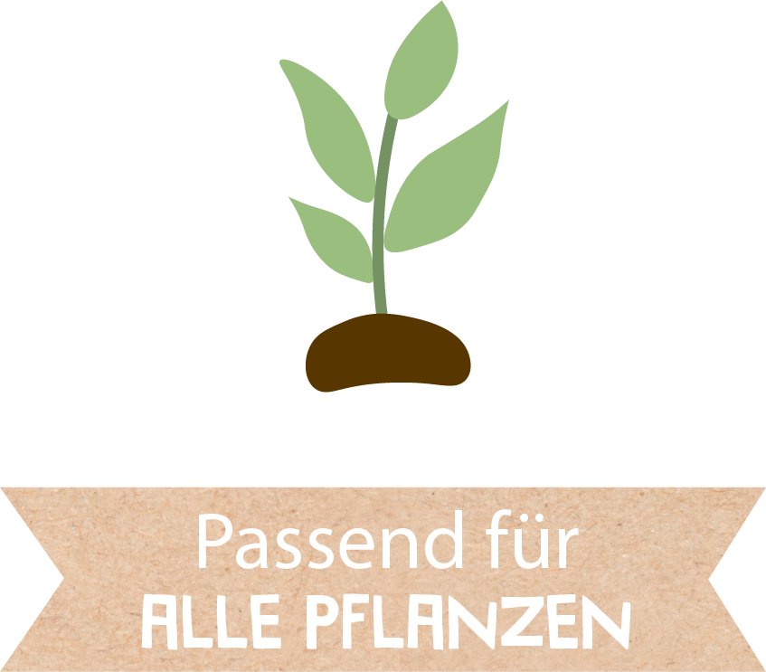 DüngMe Bio-Universaldünger Icon: Naturdünger für alle Pflanzen, organisch & rein pflanzlich