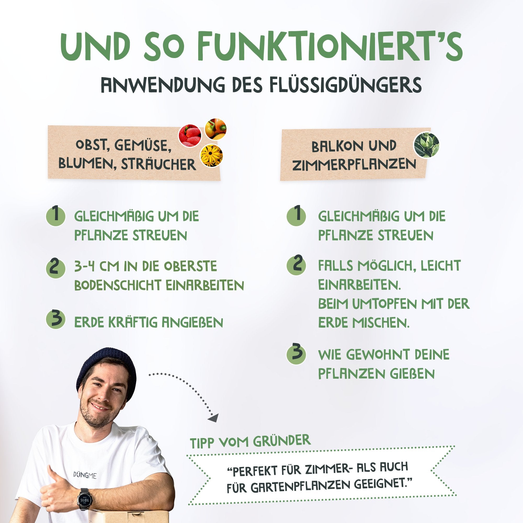 Bio-Grünpflanzendünger - 1 kg