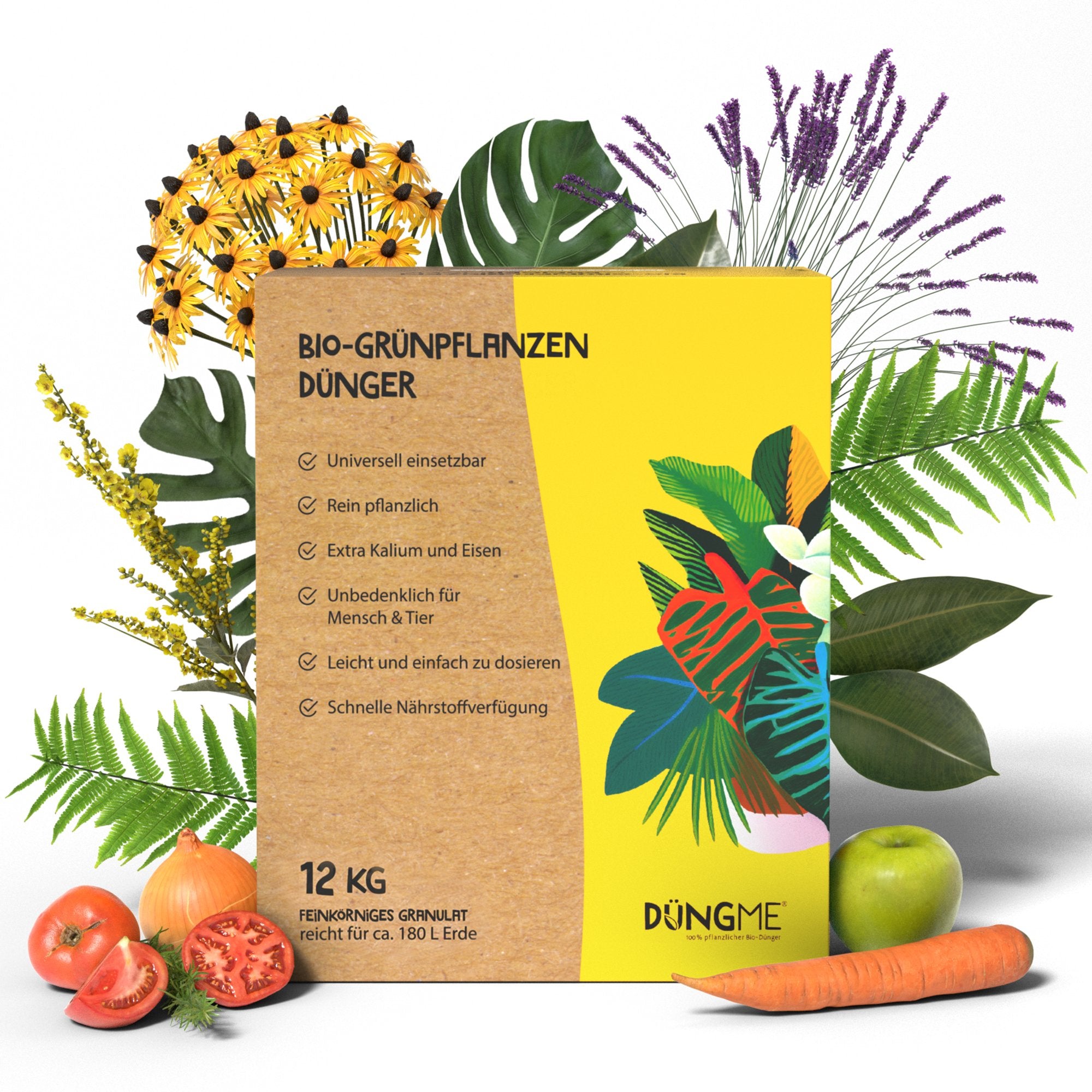 Bio-Grünpflanzendünger - 12 kg